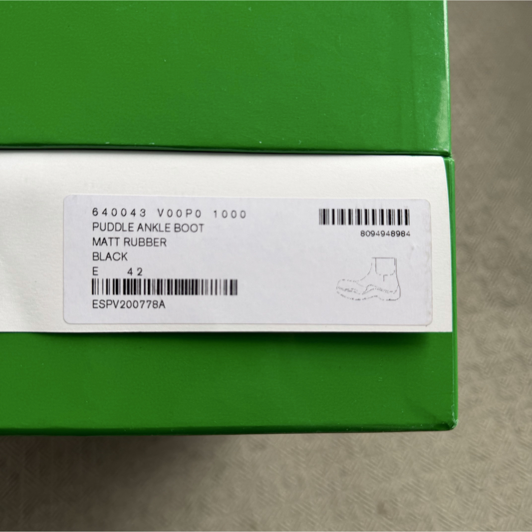 BOTTEGA VENETA - 美品】BOTTEGA VENETA パドルブーツ ブラック サイズ