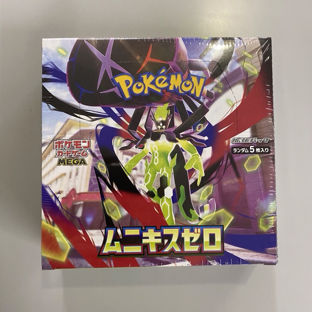 ポケモン - 【新品未開封】ポケカ MEGA拡張パック ムニキスゼロ 1BOXの