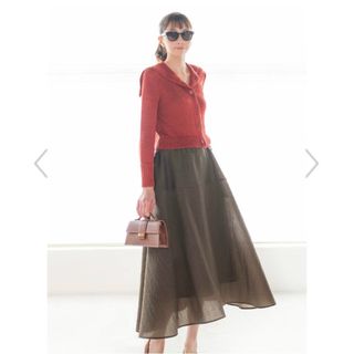 Drawer - 新品poisポワdoublemeshCardigaダブルメッシュカーディガンの