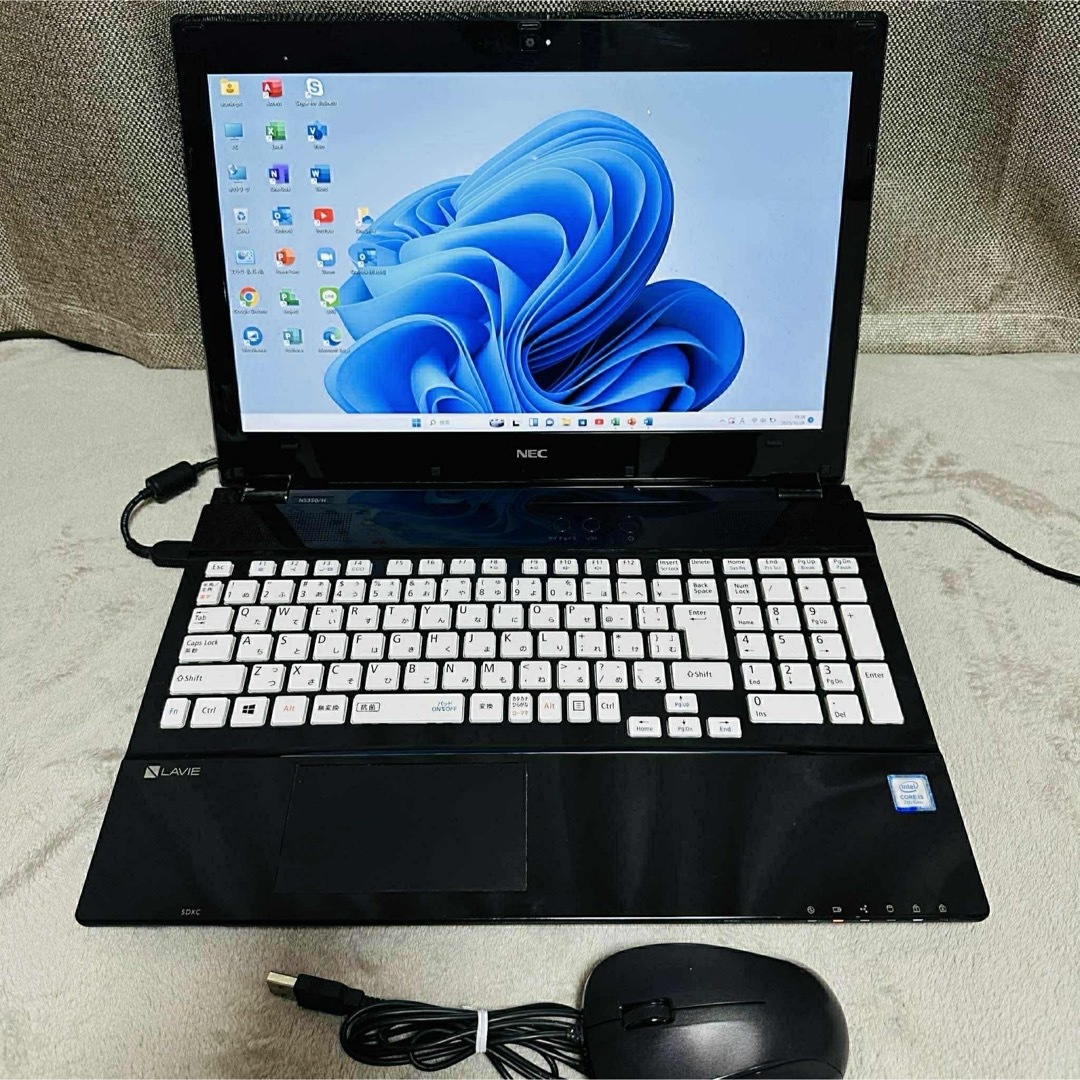 NEC - S162 NECノートパソコン WEBカメラSSD第7世代Win11オフィス付き