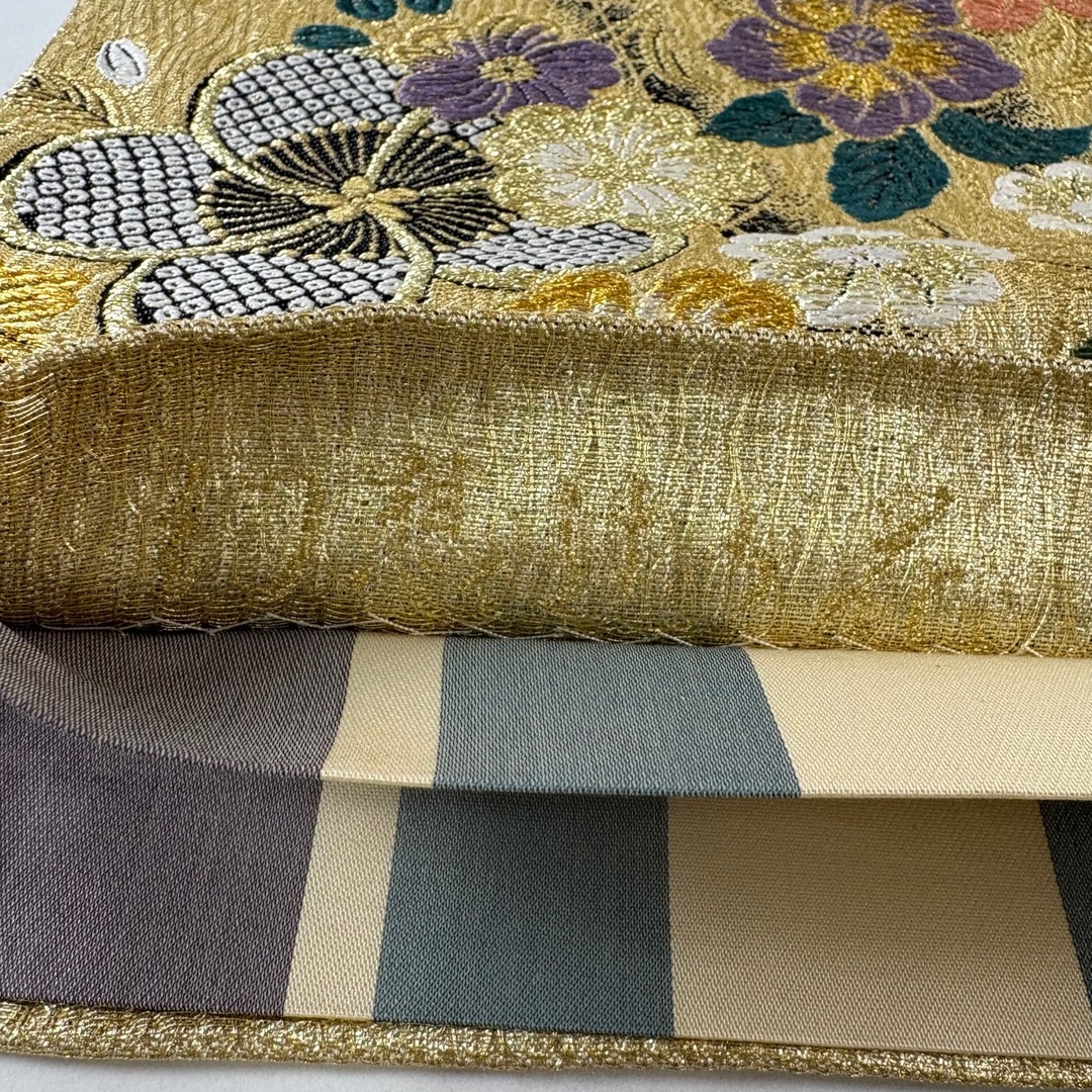 美品】 袋帯 秀品 六通 正絹 【中古】の通販 by バイセル ラクマ店｜ラクマ