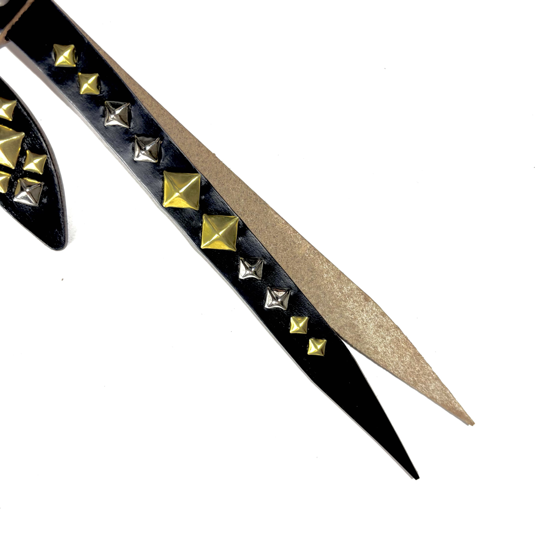 CALEE - スタッズキーホルダー［sh200-1764］高級レザーCALEEキャリー