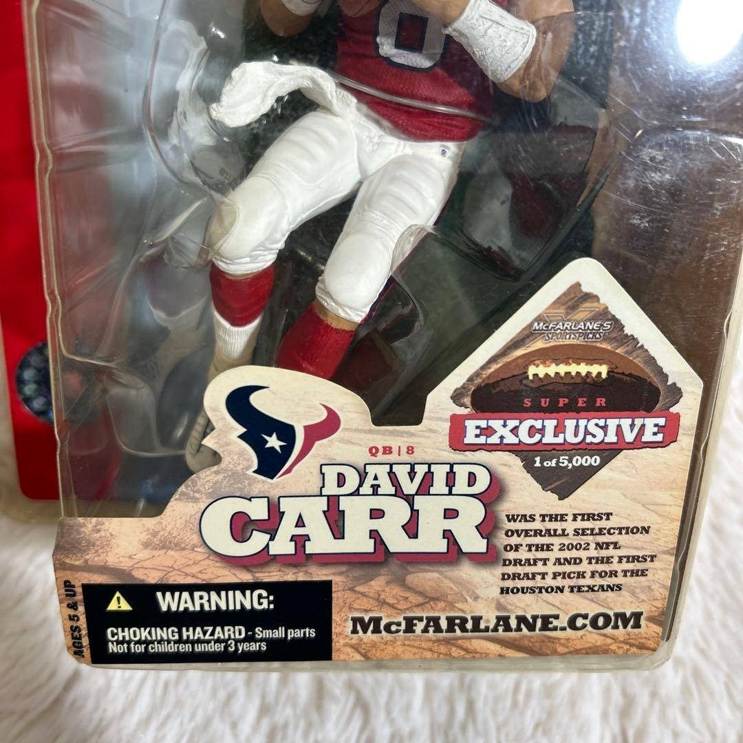 希少品・未開封】NFL David Carr 限定フィギュアの通販 by shop｜ラクマ