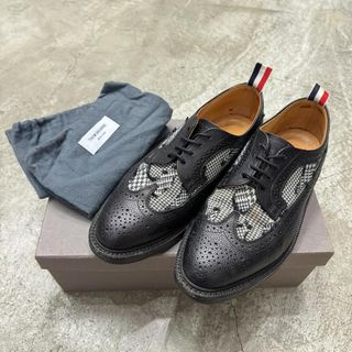 THOM BROWNE - US9.0 Thom Browne ウィングチップ レザーシューズの