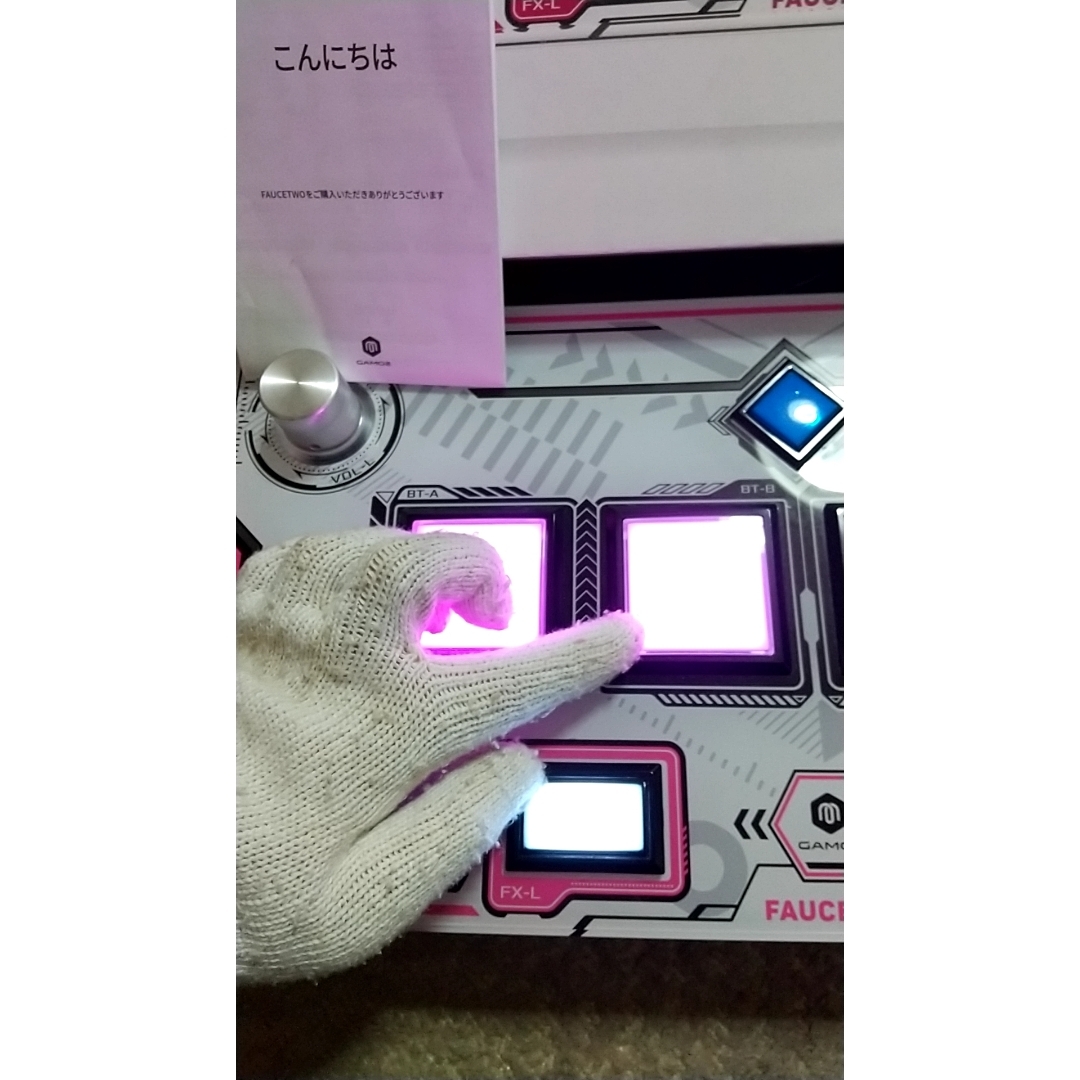 三和 オムロン FAUCETWO コントローラー SDVX サウンドボルテックスの