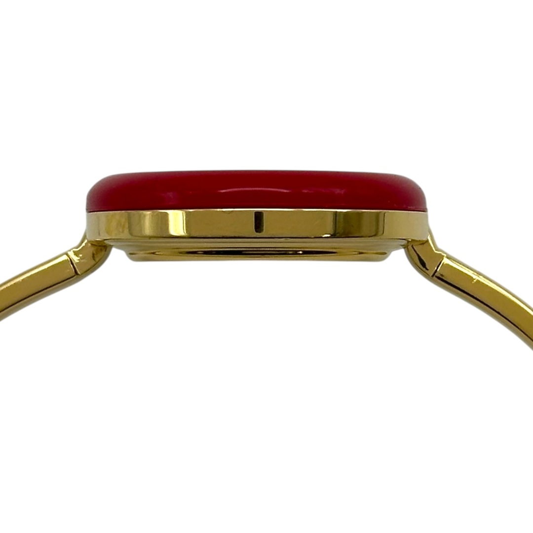 GUCCI - グッチ GUCCI チェンジベゼル 46338 ホワイト ゴールドメッキ