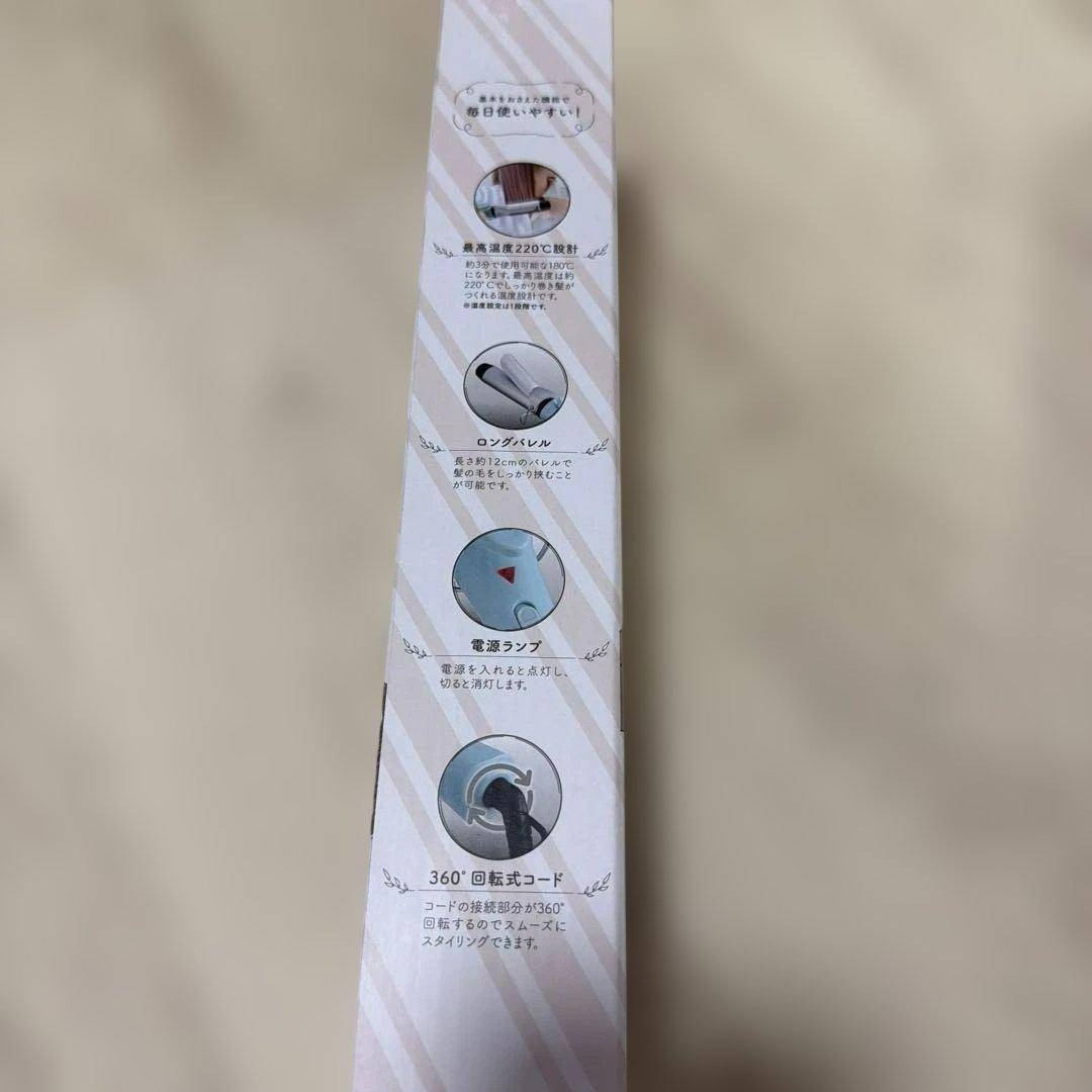 新品未使用カールヘアアイロン 38mmの通販 by _soccerball's shop｜ラクマ