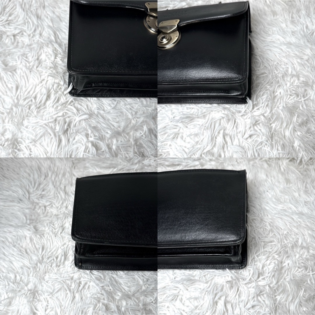 SOMES SADDLE 本革 セカンドバッグ エグゼクティブ ミニダレスバッグの