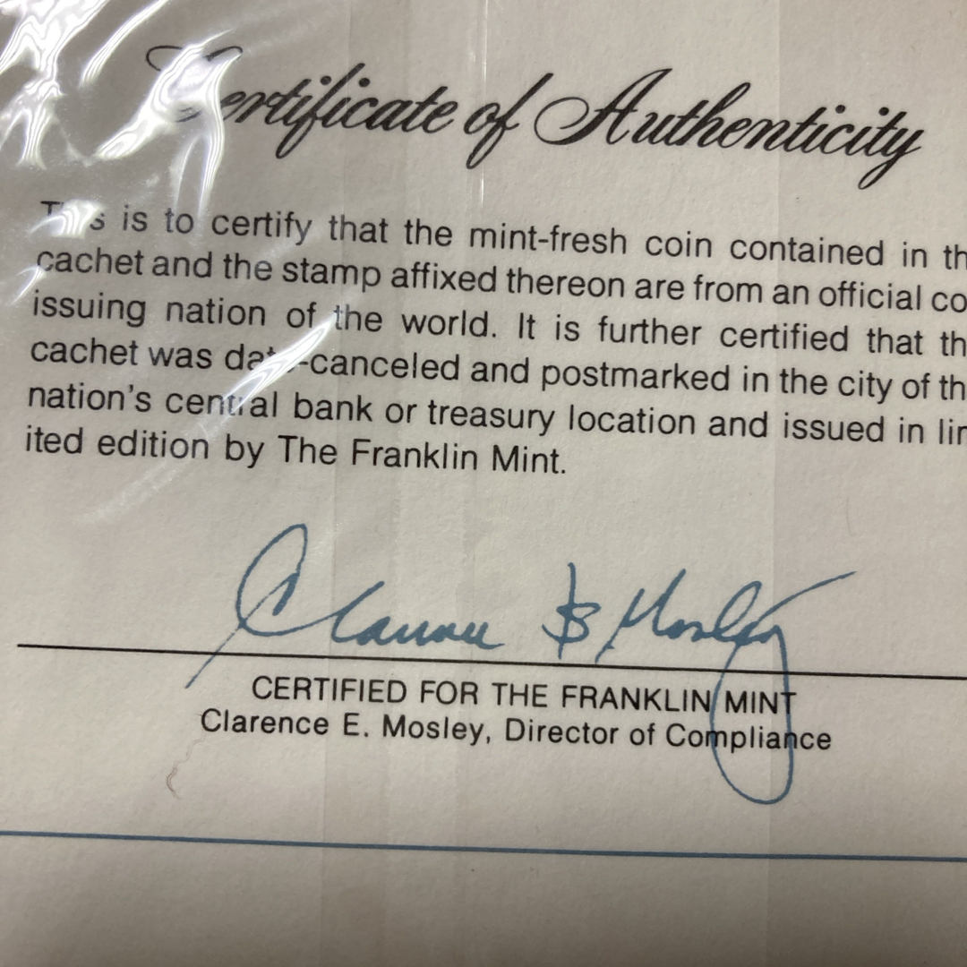 FRANKLYN - COINS OF ALL NATIONSシリーズからの切り売り5枚 ➇の通販