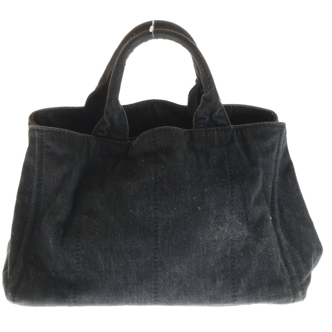 PRADA - PRADA プラダ CANAPA カナパ デニムトートバッグ ハンドバッグ