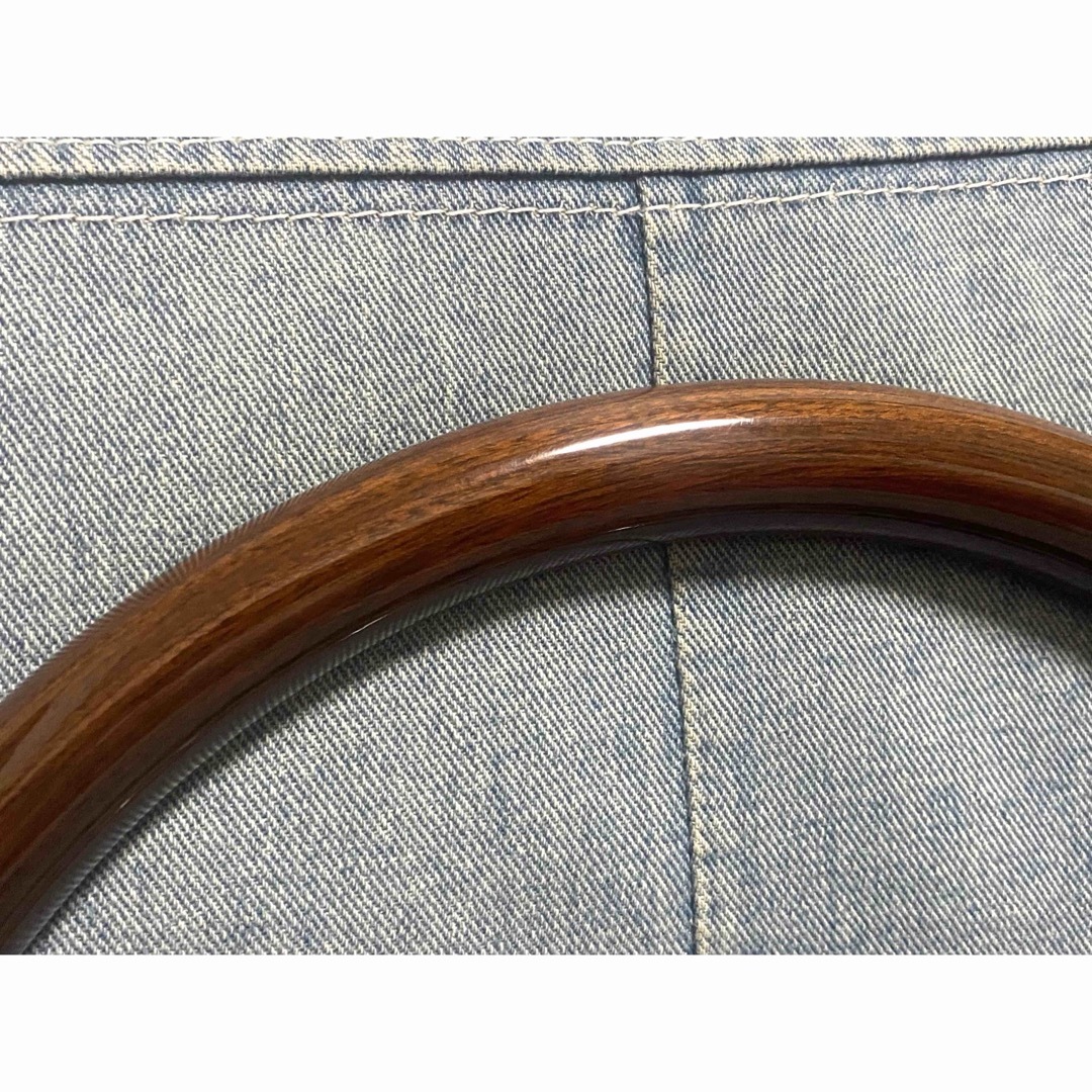 MOMO - MOMO Super INDY ウッドステアリング モモステ 350mm 良好◎の