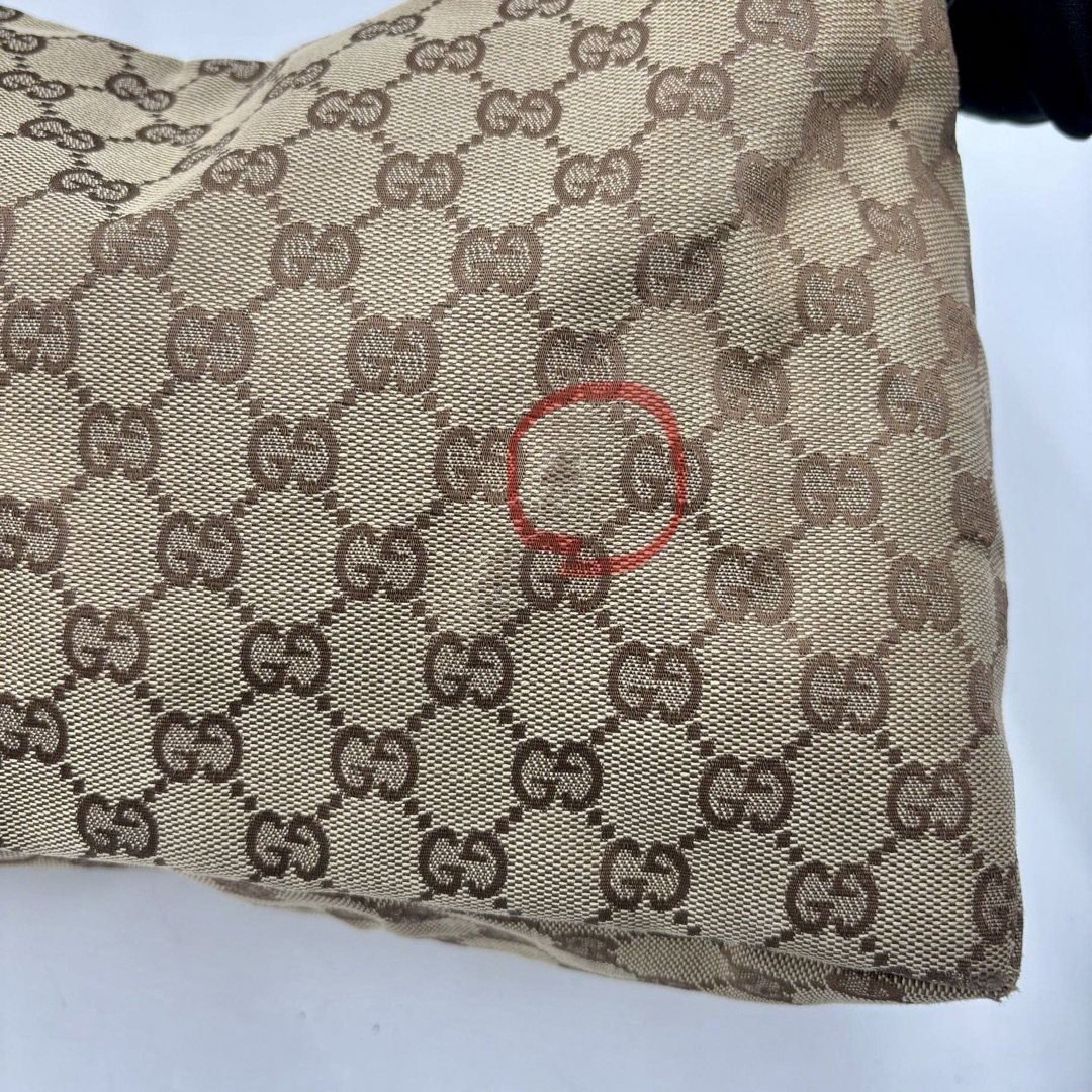 GUCCI - GUCCI グッチ ホースビット GGキャンバス× レザー ワン