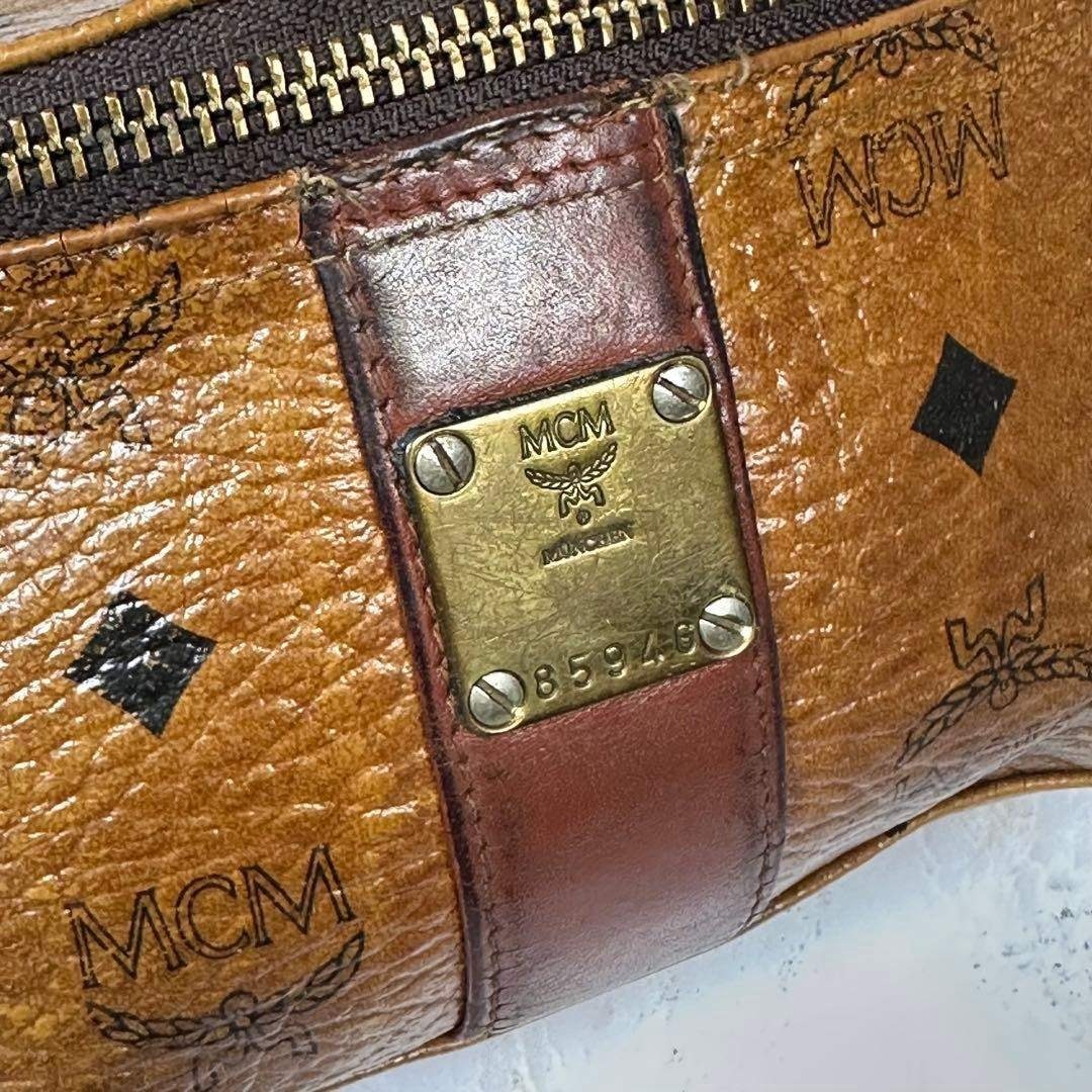 MCM - 希少 大人気 MCM ヴィセトス レザー ウエストポーチ ボディ