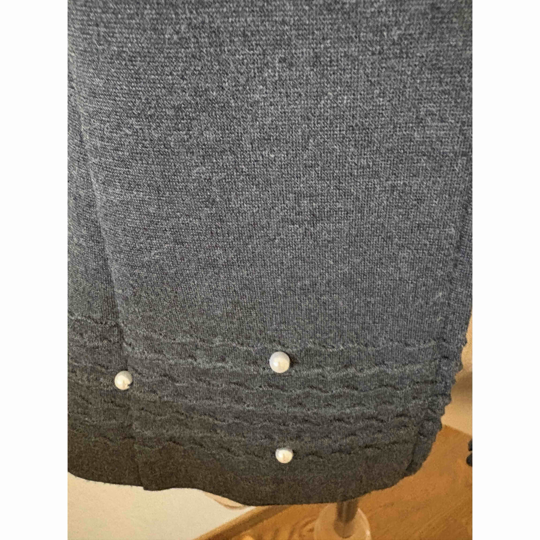 試着のみ⭐︎René カーディガン 34 トップス グレー