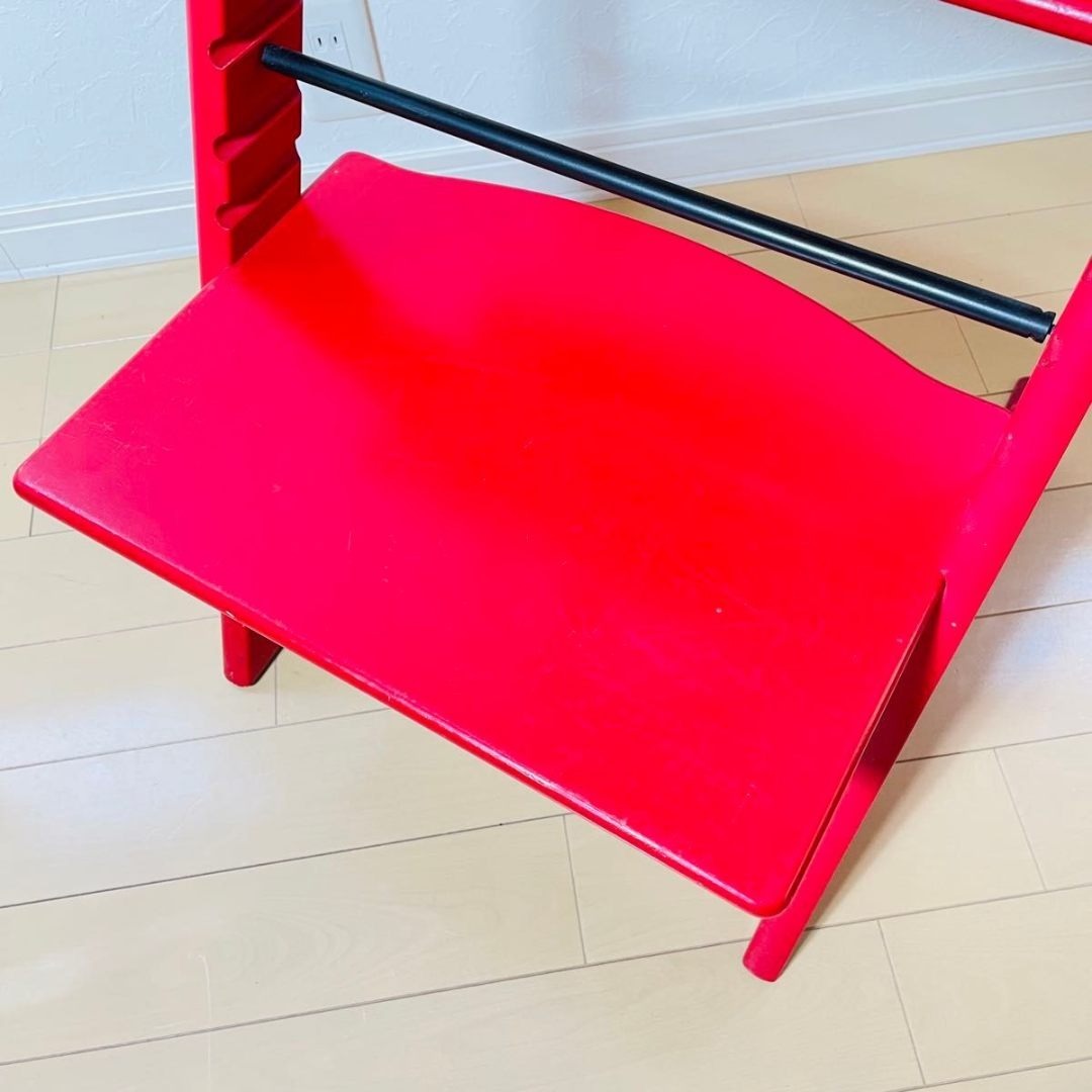 Stokke - STOKKE TRIPP TRAPP ハイチェア レッド シリアル4の通販 by