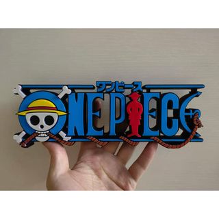 ONE PIECE - ONE PIECE ワンピース 特大 ロゴフィギュアの通販 by 虾米