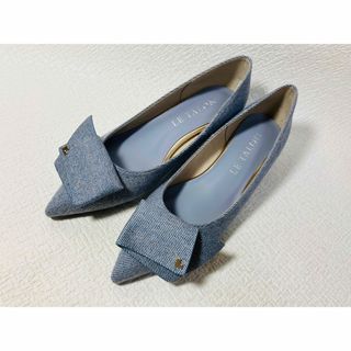 Le Talon - SH67◇新品◇LE TALON2.5cmスクエアスリットソフトフラット