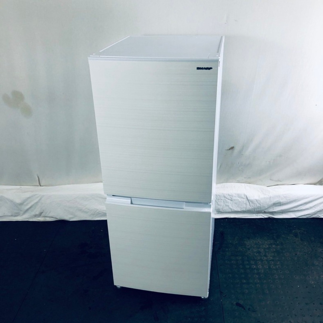 ☆送料・設置無料☆ 中古 2ドア冷蔵庫 シャープ (No.2889)