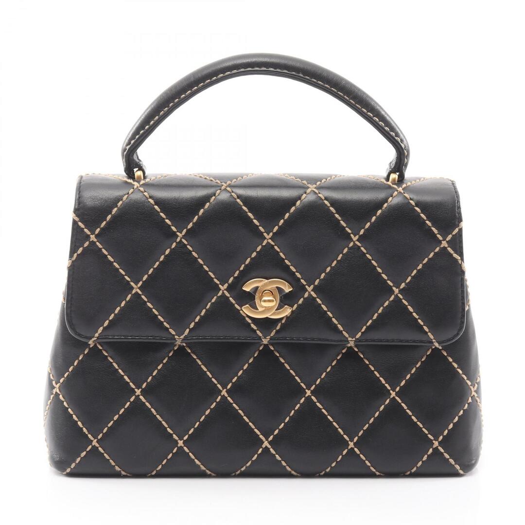 CHANEL - CHANEL シャネル ハンドバッグ ワイルドステッチ トップ
