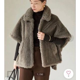 TICCA - ticca ファーポンチョの通販 by ちはや's shop｜ティッカなら