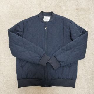 DANTON】ダントン モッサウール ノーカラージャケット ネイビー 40