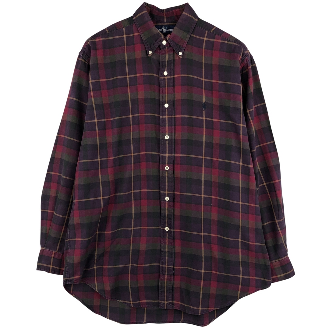 Ralph Lauren - 古着 ラルフローレン Ralph Lauren 長袖 ボタンダウン