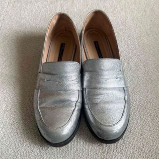 PELLICO - PELLICO シルバーフラットシューズの通販 by GAMMO