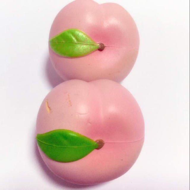 オールドブルーム 桃 スクイーズの通販 by みるショップ｜ラクマ