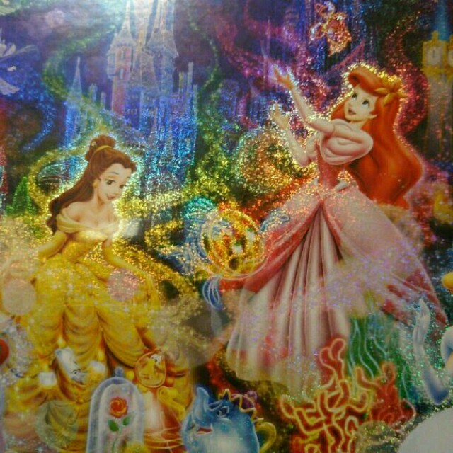 ディズニープリンセス ホログラム パズル 1000 ピースの通販 by leaf's