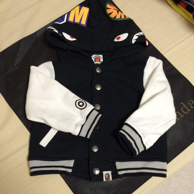 A BATHING APE - エイプ✳︎サメスタジャンの通販 by 着画お断り