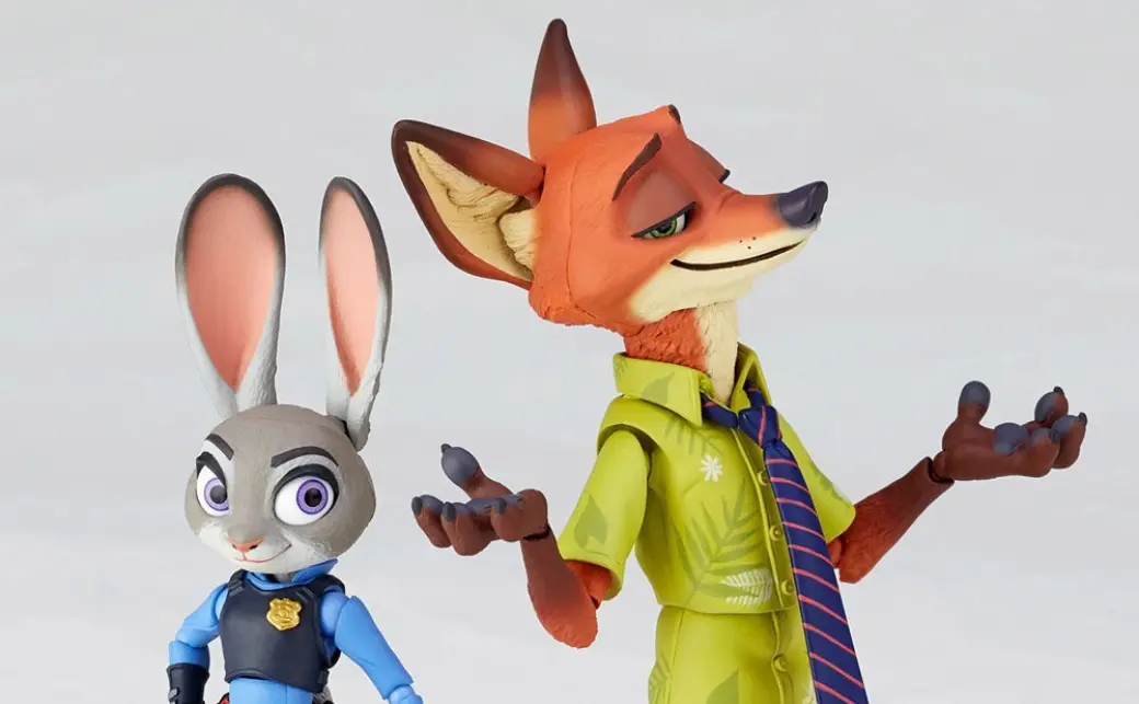 ズートピア』ジュディ・ホップス、ニック・ワイルド／画像はすべて海洋