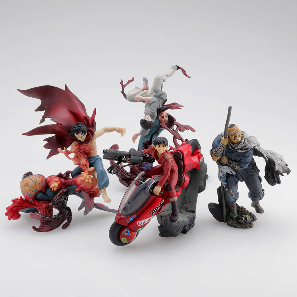 大友克洋『AKIRA』フィギュア第4弾は「決戦」 海洋堂が終盤の緊迫感を