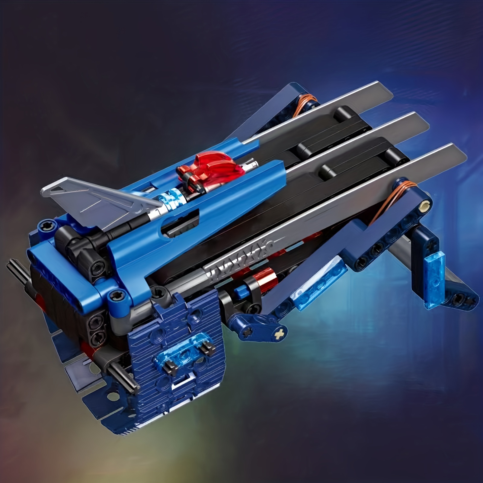 217個のビルディングブロックセット 人工ダイヤモンドアイスウルフ