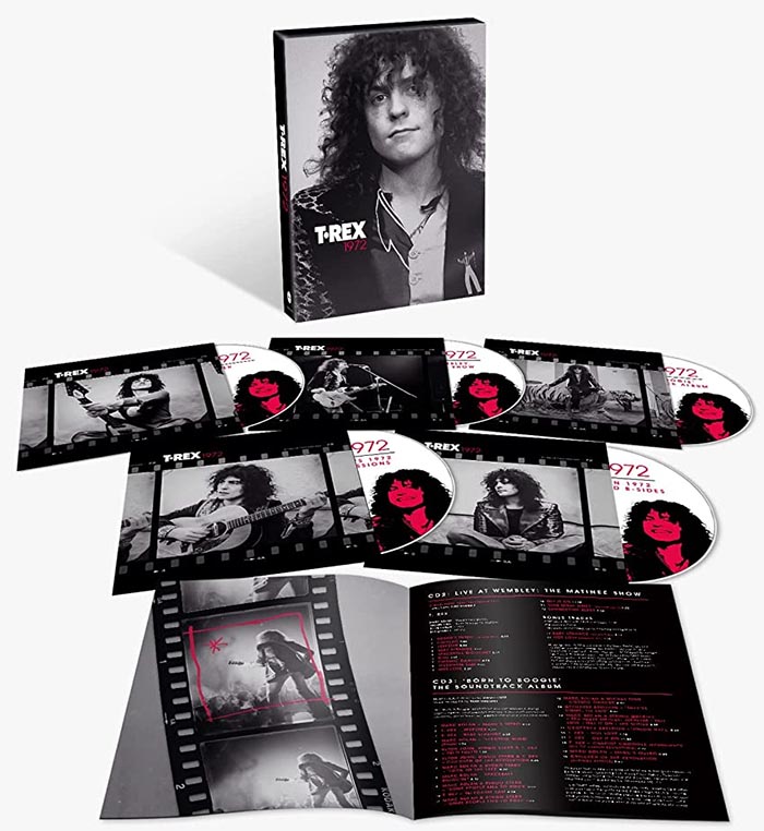 T.レックス 1972年の重要音源 全75曲を一挙コンパイルしたCD5枚組