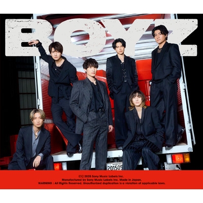 BOYZ【初回盤B】(CD+DVD) : SixTONES | HMV&BOOKS online - SECJ-123/4