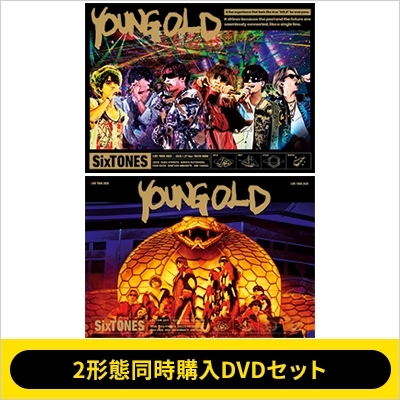 2形態同時購入DVDセット》YOUNG OLD【初回盤+通常盤】 : SixTONES