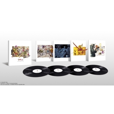 CHRONO TRIGGER Original Soundtrack Vinyl LP Box (BOX仕様/4枚組