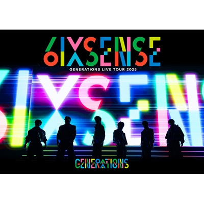 GENERATIONS LIVE TOUR 2025 ”6IX SENSE” (DVD) : GENERATIONS from