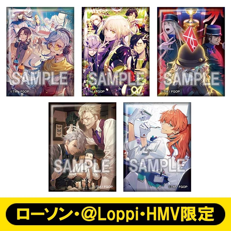スクエアバッジ5個セット（A）【ローソン・＠Loppi・HMV限定】 : Fate