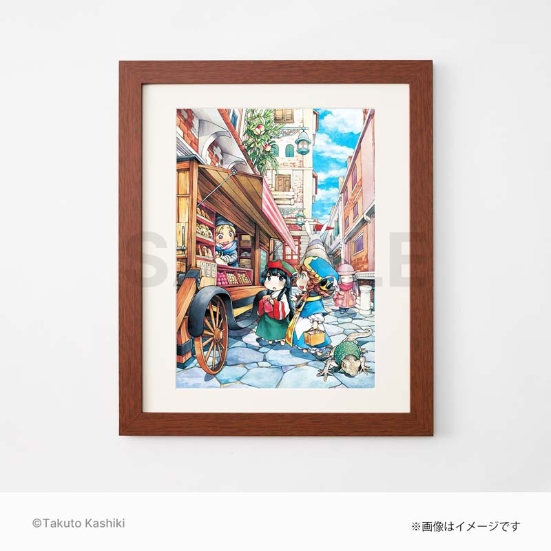 高級複製原画（3巻オモテ） / ハクメイとミコチ : 樫木祐人