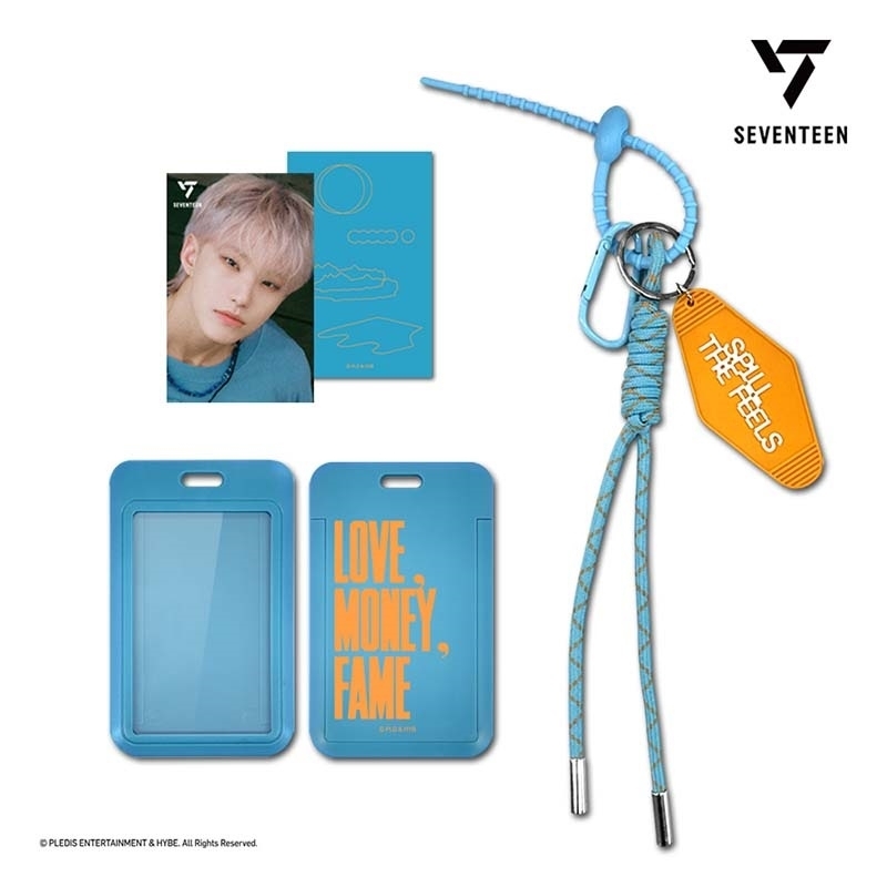 SEVENTEEN 3D LENTICULAR MINICARD & CARD HOLDER SET（SPILL THE