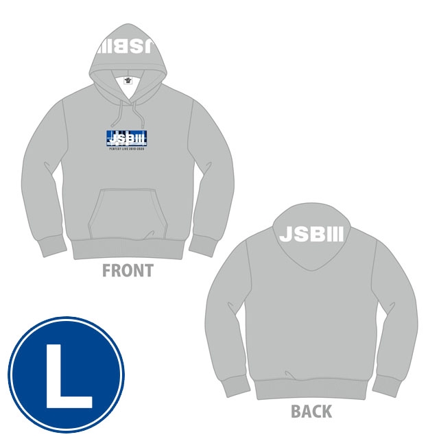 三代目 J SOUL BROTHERS PERFECT LIVE プルオーバーパーカー(L