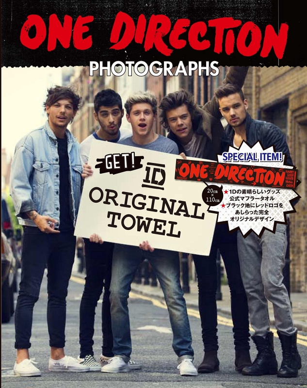 オフィシャルマフラータオルつき ONE DIRECTION PHOTOGRAPHS : One