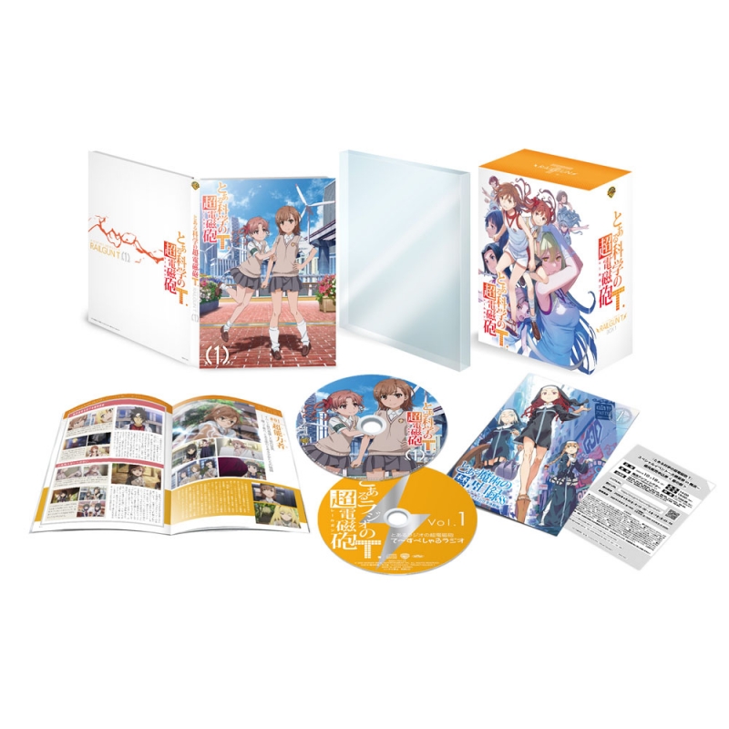 とある科学の超電磁砲T Vol.1 ＜初回仕様版＞（おまけアニメ&前半収納