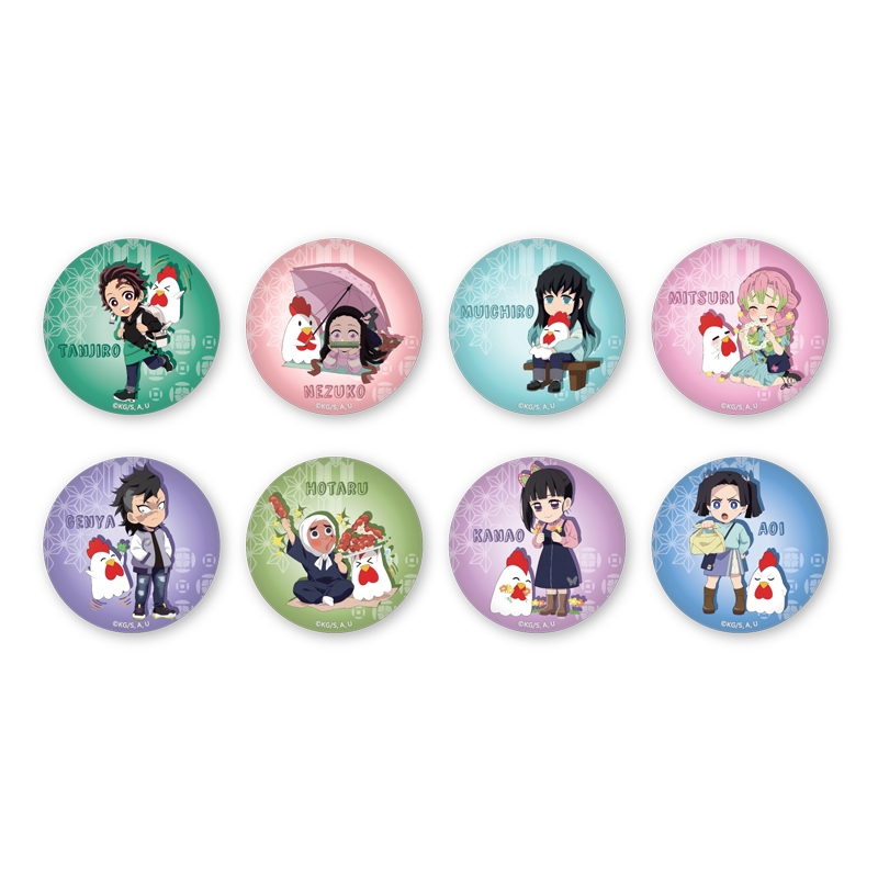 ミニトート & 缶バッジセット(甘露寺蜜璃)【＠Loppi・HMV限定】 : 鬼滅