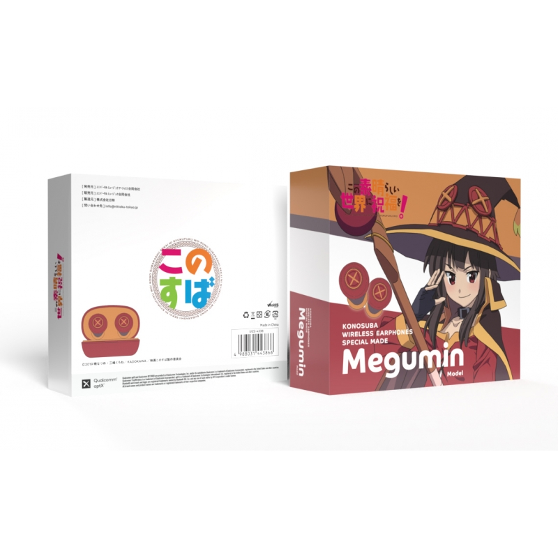 TRUE WIRELESS STEREO EARPHONES めぐみん（CV:高橋李依）/ アニメ