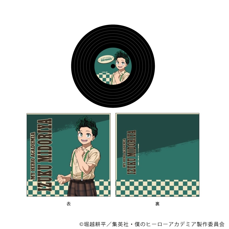 トレーディング レコード風コースター（全5種のうちランダム1種） : 僕