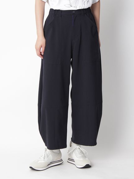 セリッシュミントサッカーコクーンパンツ（ワイドパンツ）｜KEI Hayama