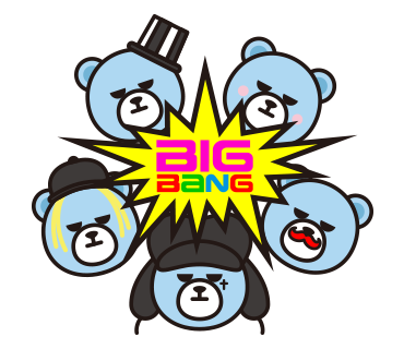 KRUNK×BIGBANG』のLINEスタンプが初登場！！ | ビッグバン（BIGBANG