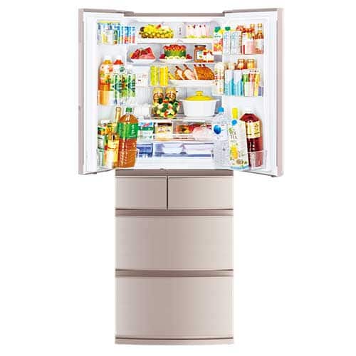 三菱 冷蔵庫 【新品同様】冷蔵庫 462L フローラル MR-RX46E-F 下取り